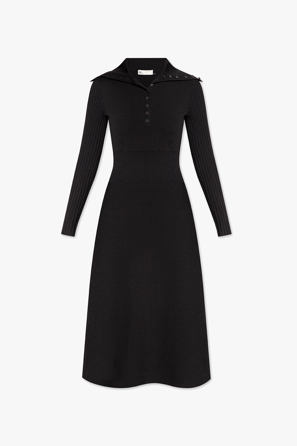 Black Long - Jakari Midi Dress - sleeved dress Tory Burch